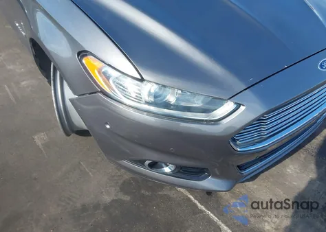 2014 Ford Fusion Hybrid Titanium из США, поврежденный, VIN 3FA6P0RUXER107209
